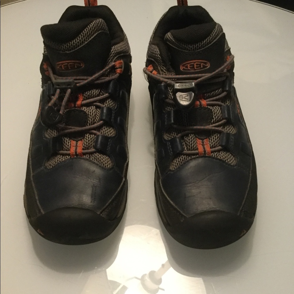 Keen Targhee Boys Navy/Orange Size 3